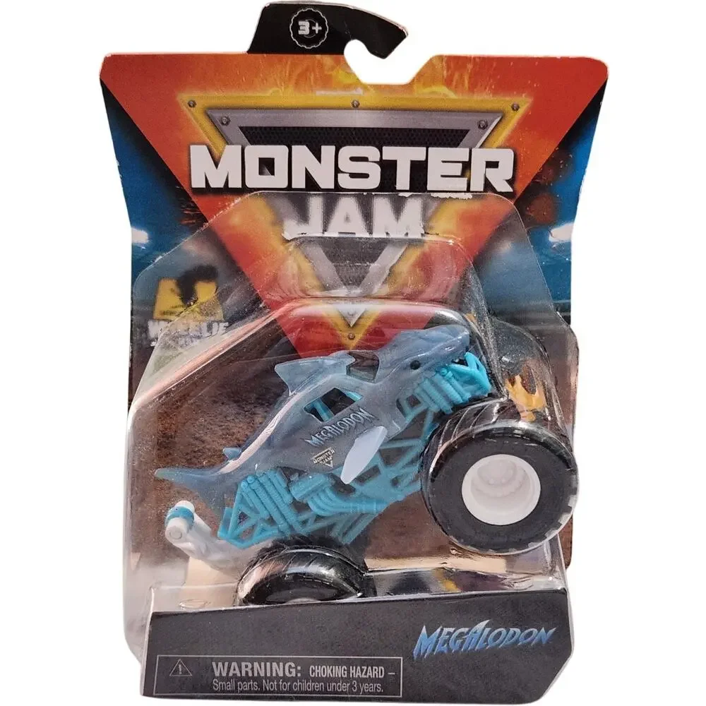 Monster Jam Megalodon Max-D Dragon‎ Calavera Zombie Die-Cast Trucks